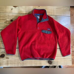 Patagonia Synchilla Fleece Pullover Red Men’s Small